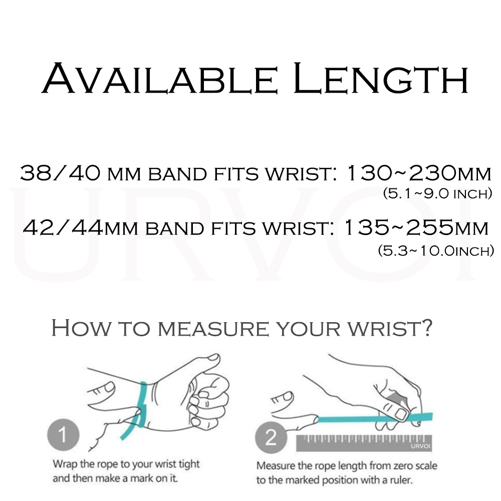 URVOI Mesh-Armband für Apple W – Mesh Coil Strip Bewertung und Preis