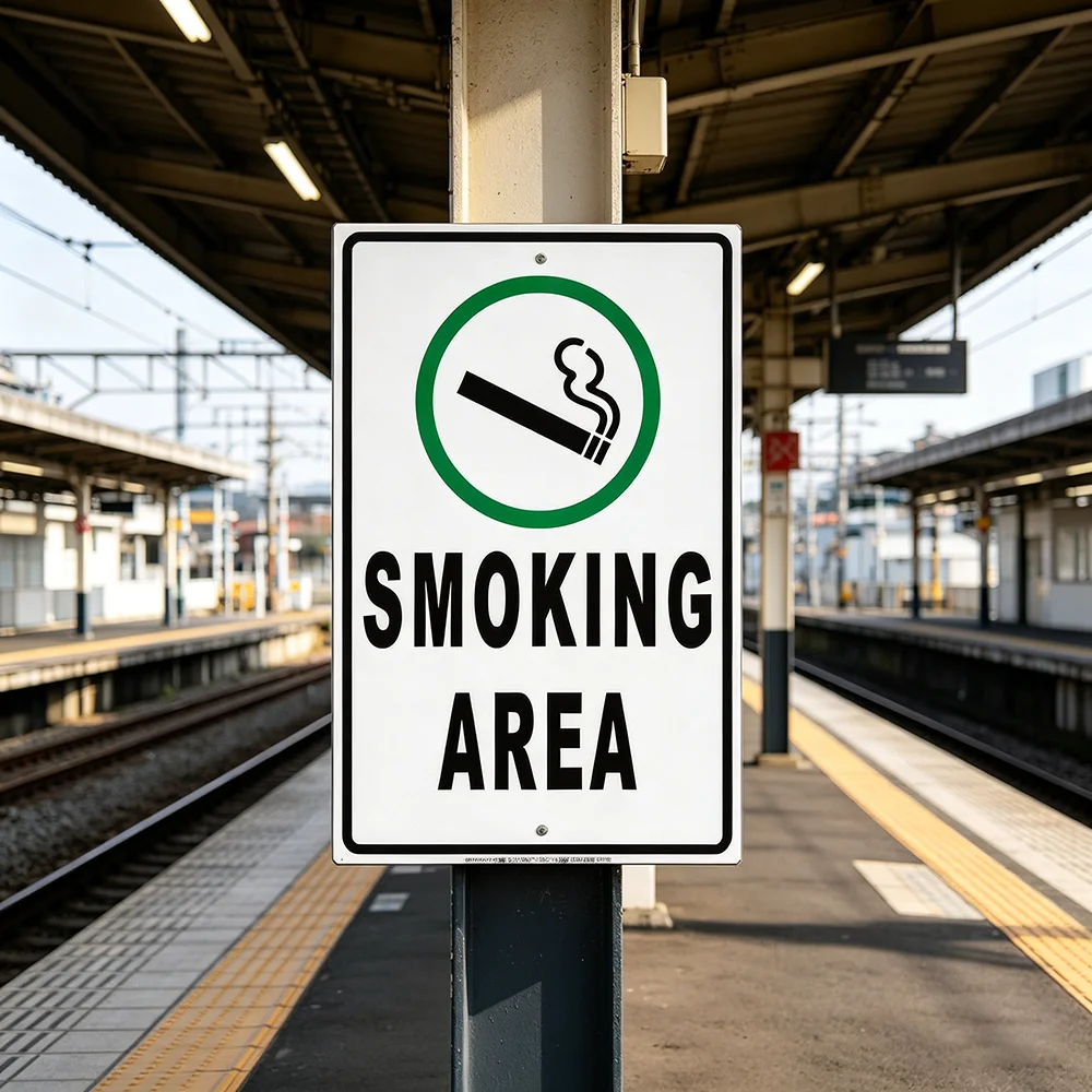 Sicherheitsschild: Rauchen und – Vaping Store Bewertung und Preis