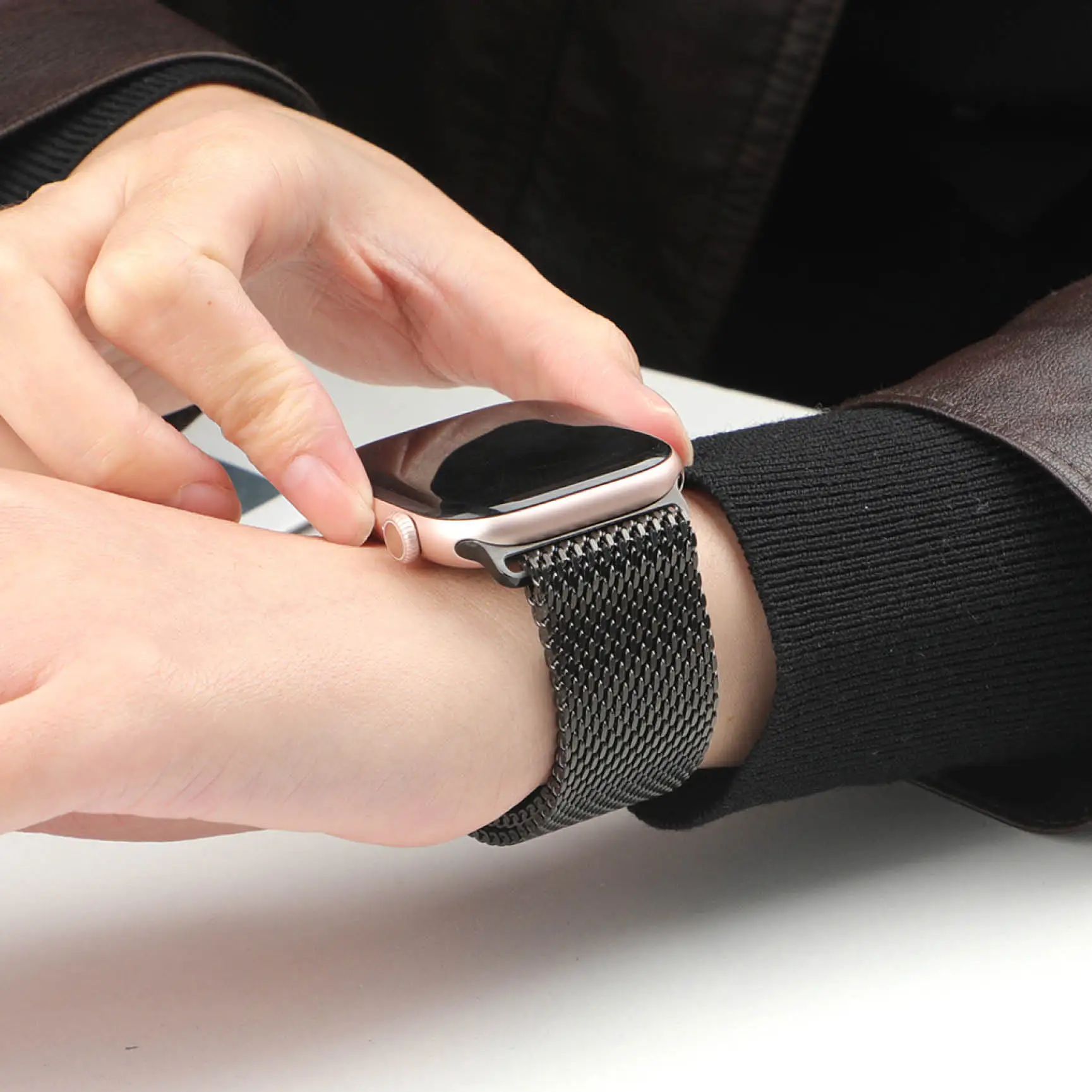 Stahlarmband im Mailänder-Stil – Mesh Coil Strip Bewertung und Preis